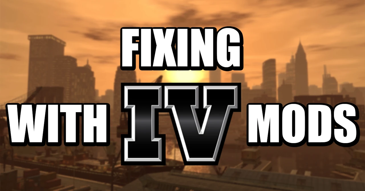 Fixing GTA IV With 4 Mods TJGM Index 