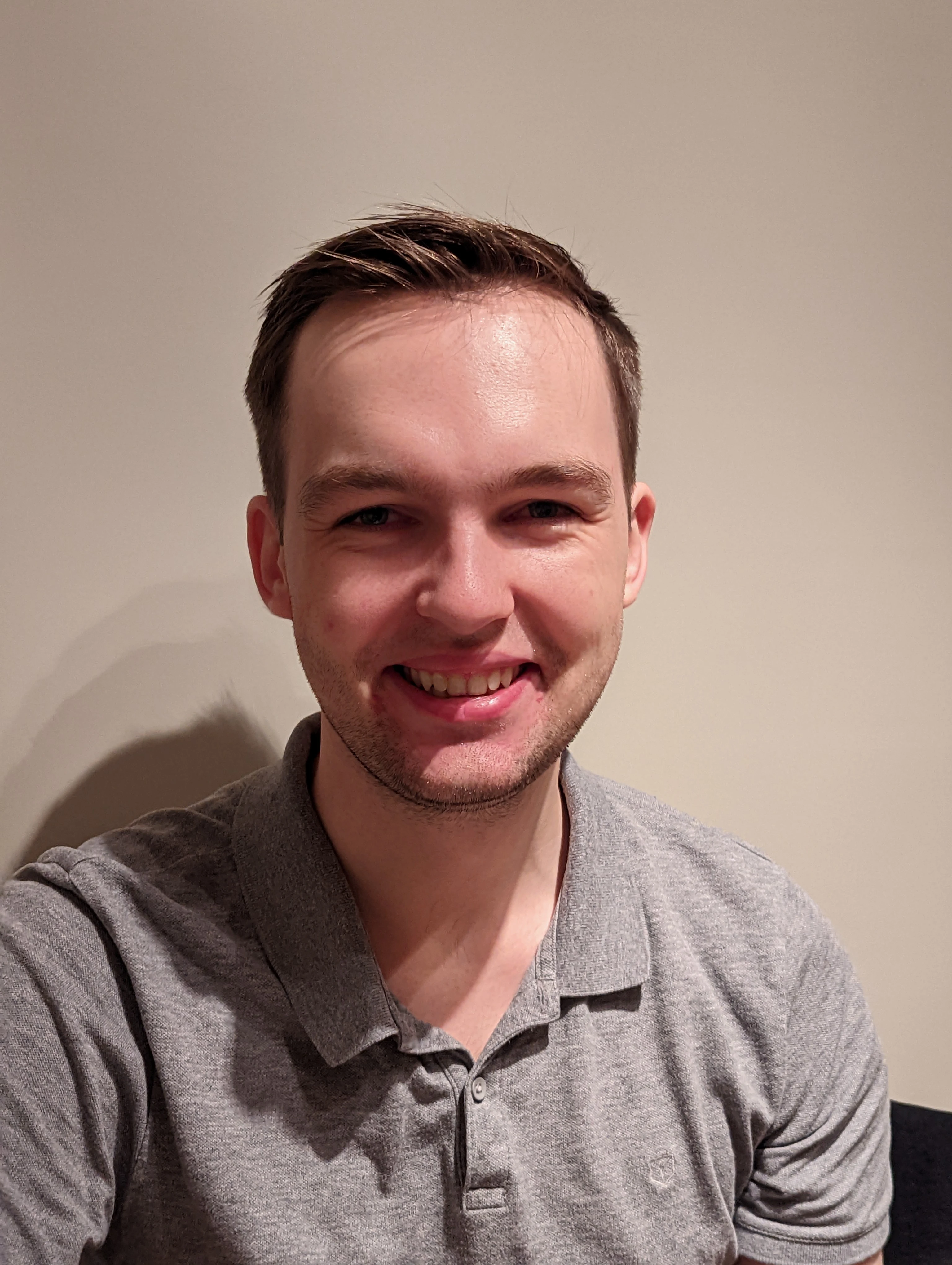 A photo of James, also known as TJGM. The creator of this website.