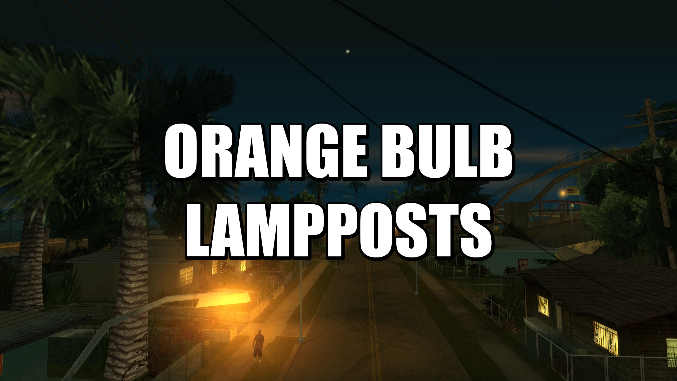 Orange Bulb Lampposts by TJGM