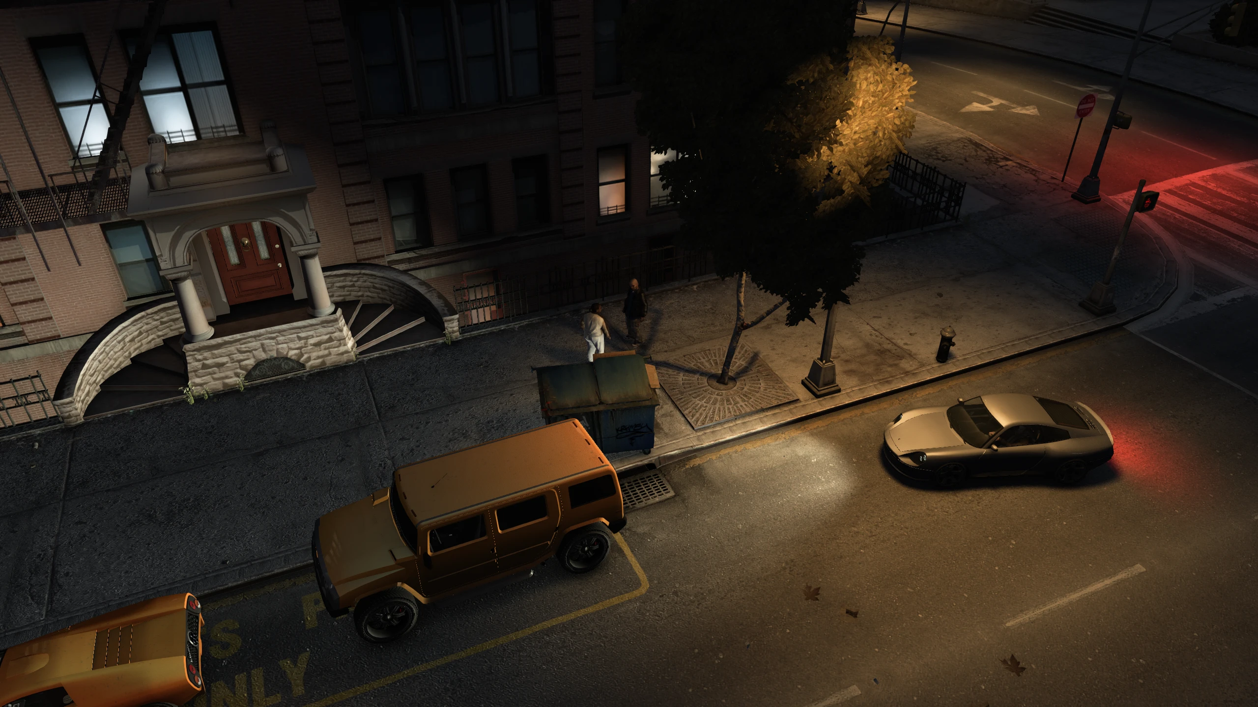 Extra Night Shadows Lampposts