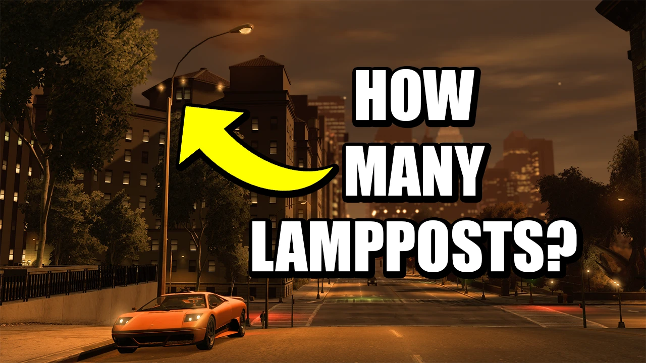 How Many Lampposts are in Liberty City?