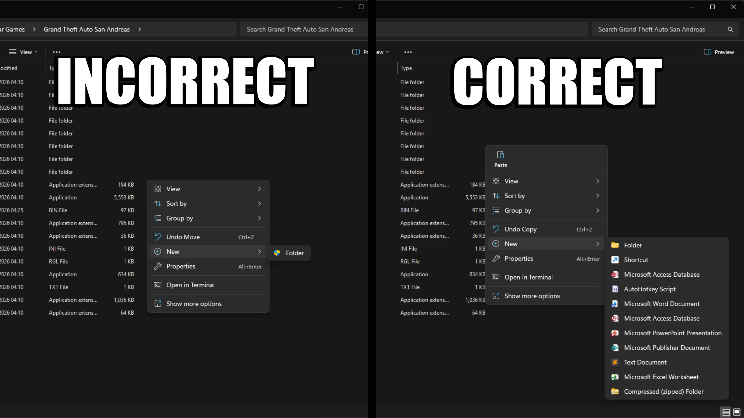 San Andreas Steam Files