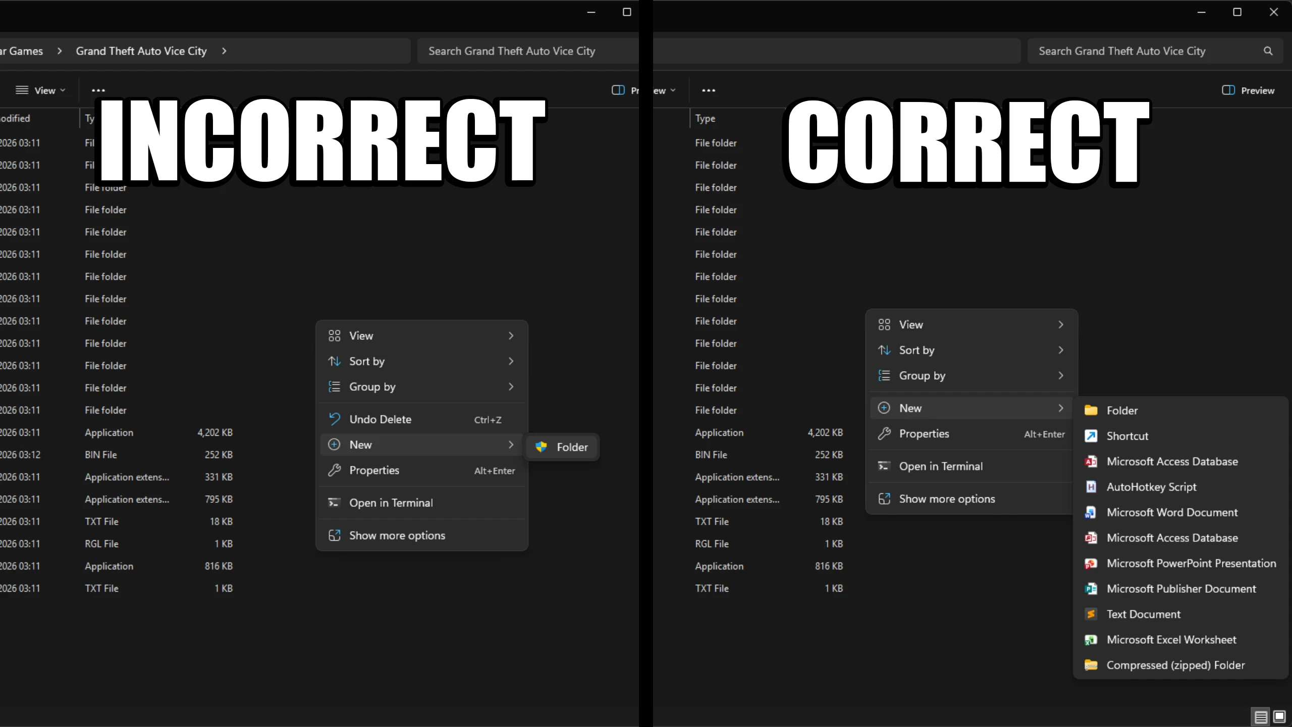 Vice City Steam Files